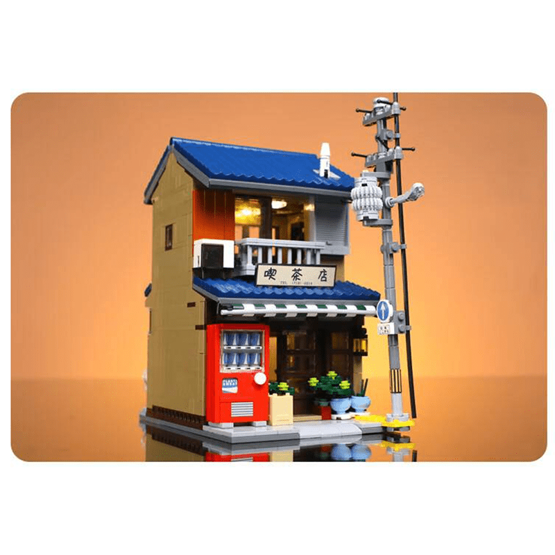 Brick MOC Japanese Tea House | 1200pcs - Brick Car Merchant