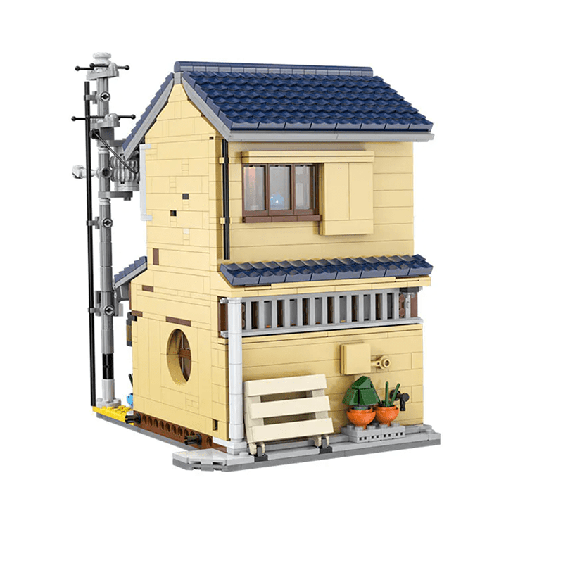Brick MOC Japanese Tea House | 1200pcs - Brick Car Merchant