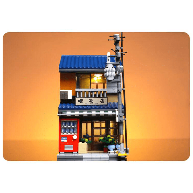 Brick MOC Japanese Tea House | 1200pcs - Brick Car Merchant