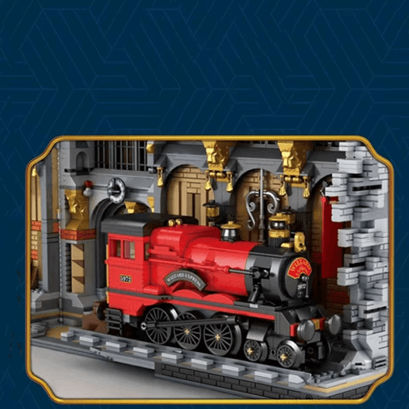 Brick MOC Magic Station | 3059pcs - Brick Car Merchant