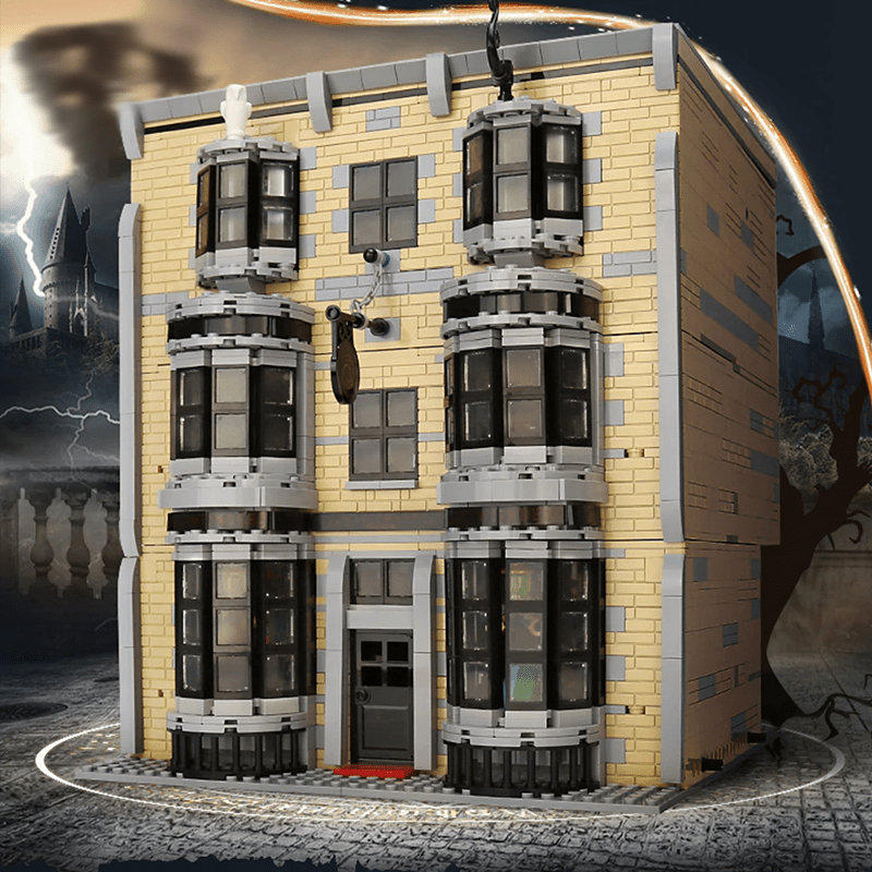 Brick MOC Magic Wand Shop | 3195pcs - Brick Car Merchant
