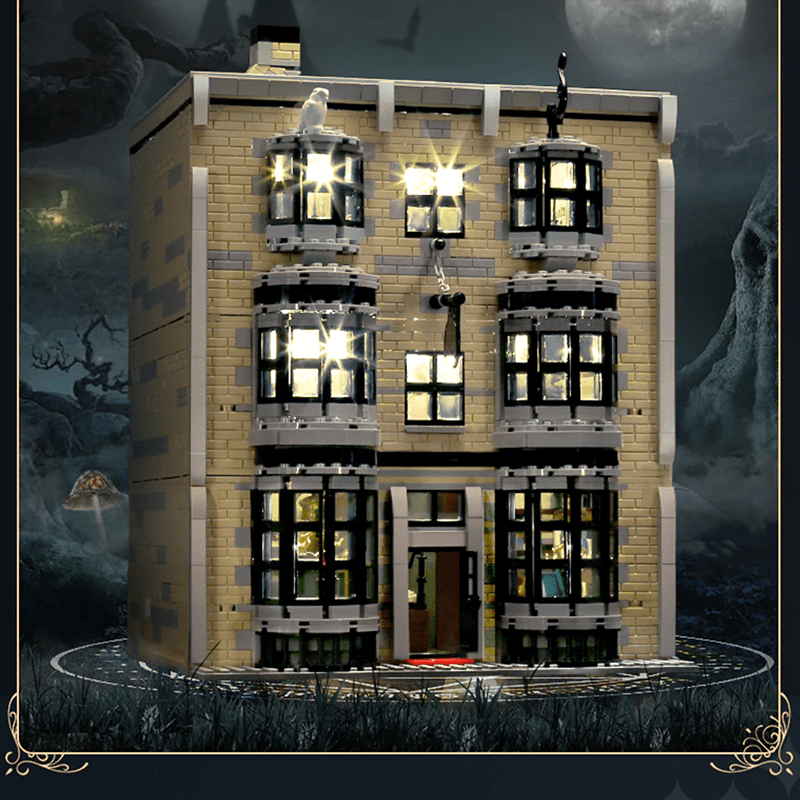 Brick MOC Magic Wand Shop | 3195pcs - Brick Car Merchant