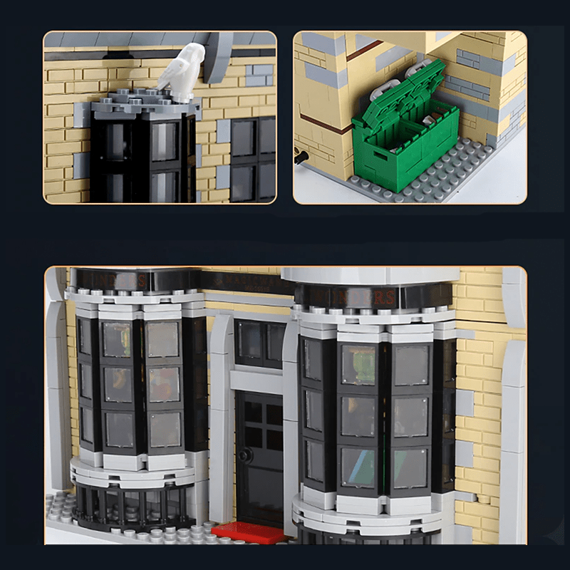 Brick MOC Magic Wand Shop | 3195pcs - Brick Car Merchant