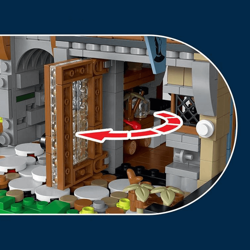 Brick MOC Medieval Apothecary | 2094pcs - Brick Car Merchant