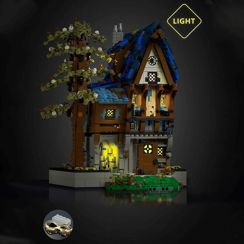 Brick MOC Medieval Apothecary | 2094pcs - Brick Car Merchant