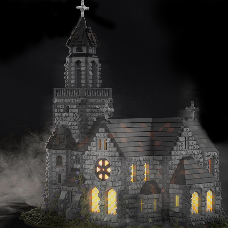 Brick MOC Medieval Cathedral | 6675pcs - Brick Car Merchant