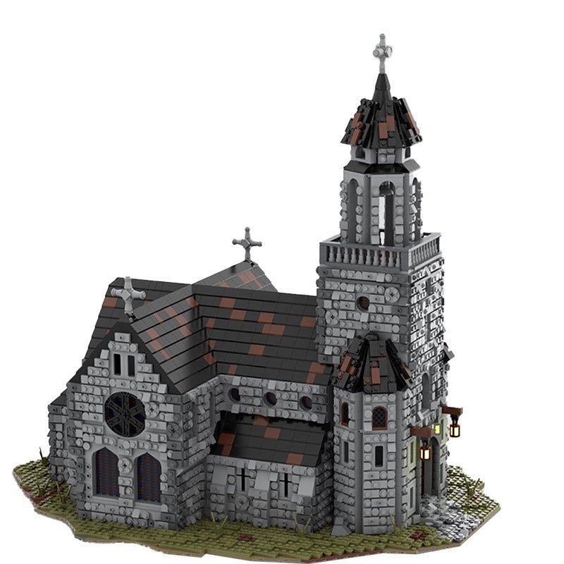 Brick MOC Medieval Cathedral | 6675pcs - Brick Car Merchant