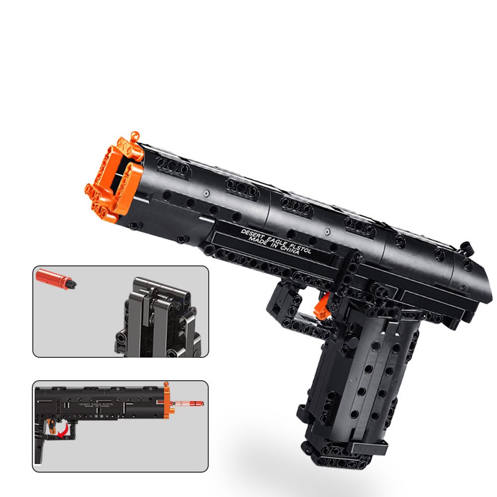 Brick MOC Military Desert Eagle | 563pcs - Brick Car Merchant