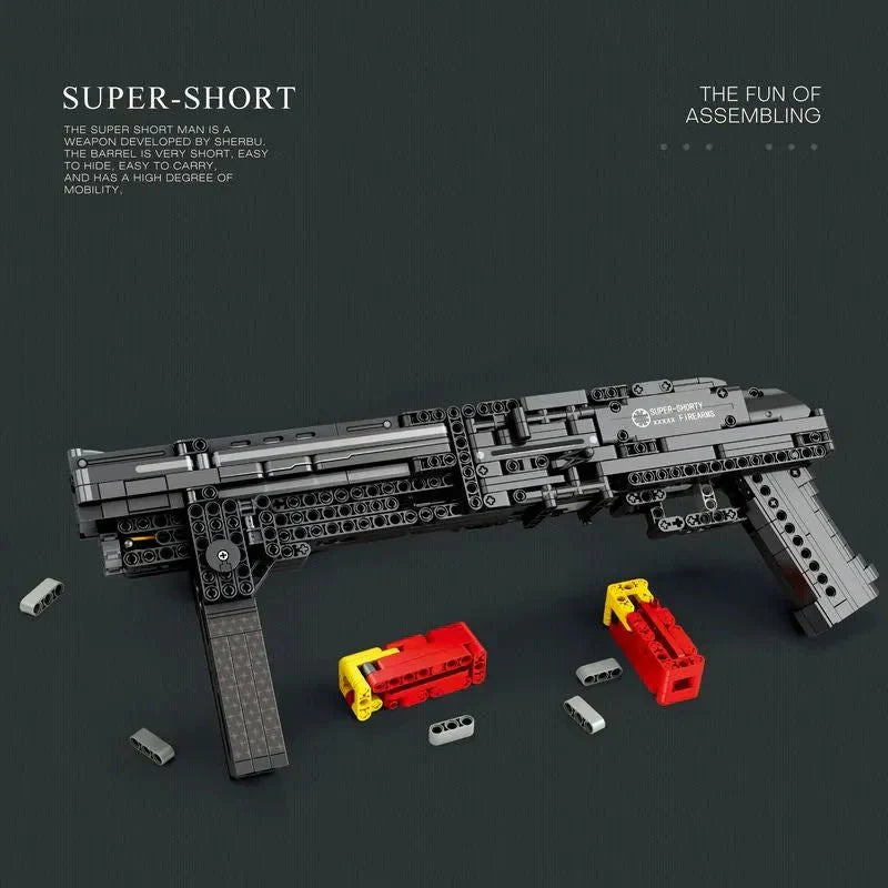 Brick MOC Military Super Shorty | 882pcs - Brick Car Merchant