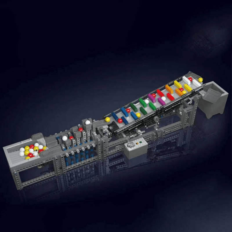 Brick MOC Motorised Rainbow Ladder GBC | 1280pcs - Brick Car Merchant