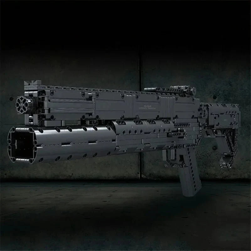 Brick MOC Motorized Grenade Launcher | 1333pcs - Brick Car Merchant