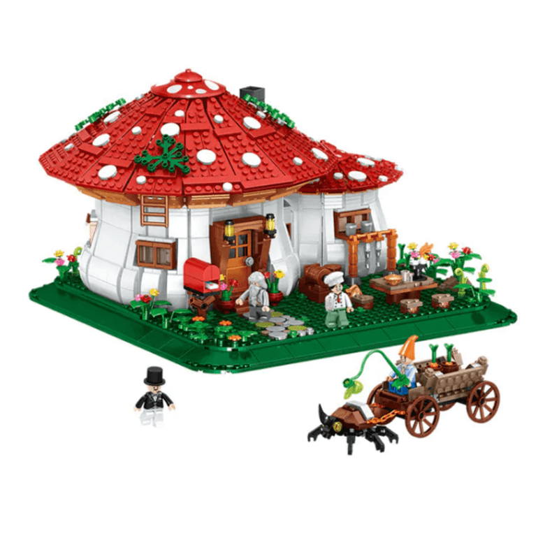 Brick MOC Mushroom House | 2232pcs - Brick Car Merchant