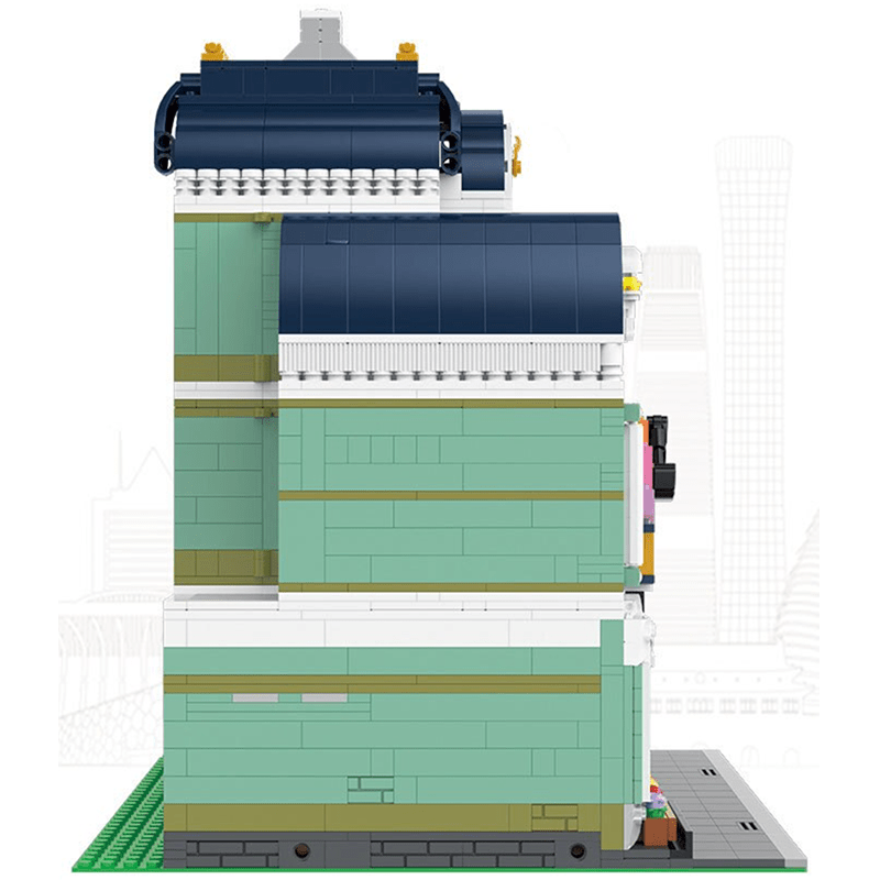 Brick MOC Music Store | 3004pcs - Brick Car Merchant