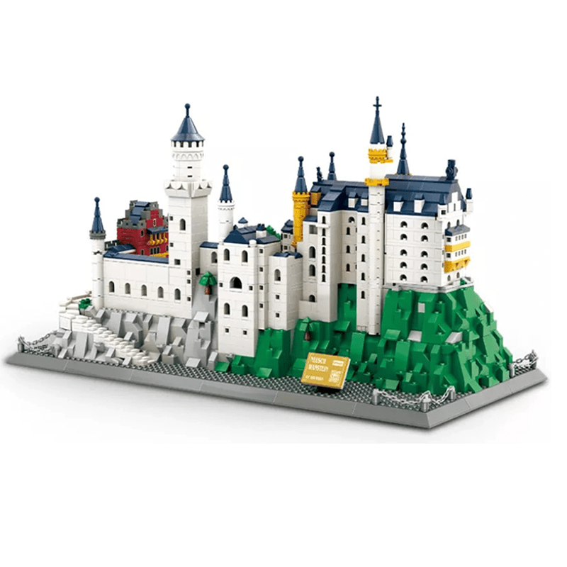 Brick MOC Neuschwanstein Castle | 1969pcs - Brick Car Merchant
