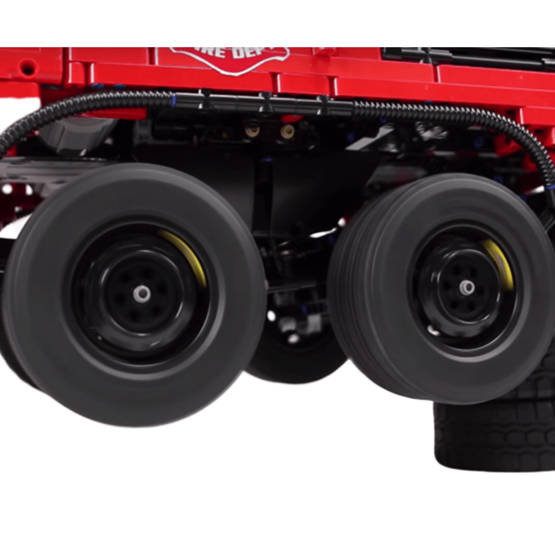 LEGO MOC Pneumatic Airport Rescue Truck | 6653pcs - Brick Car Merchant