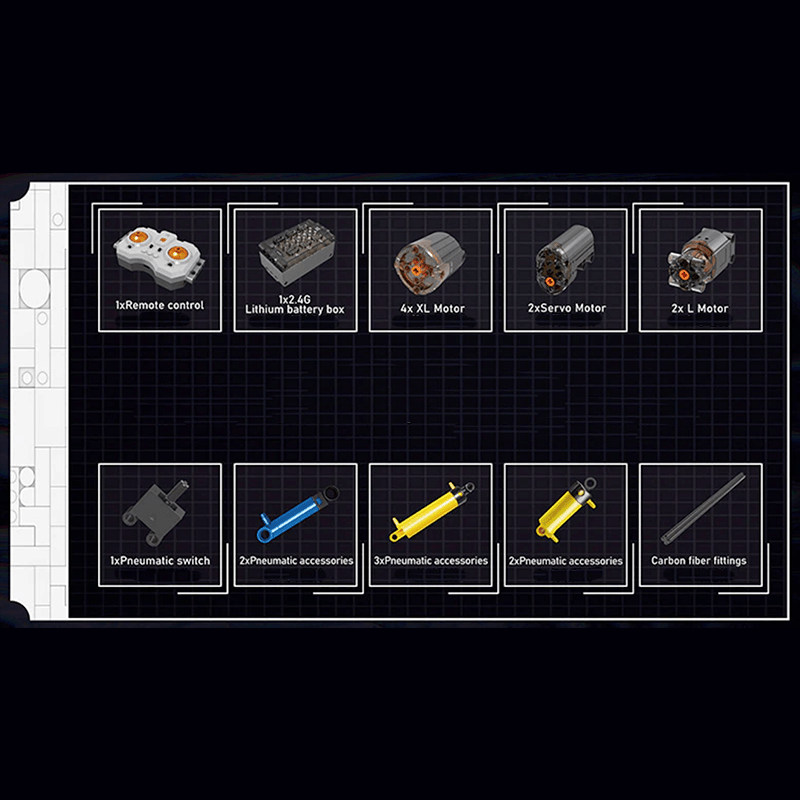 LEGO MOC Pneumatic Articulated Dump Truck | 5768pcs - Brick Car Merchant