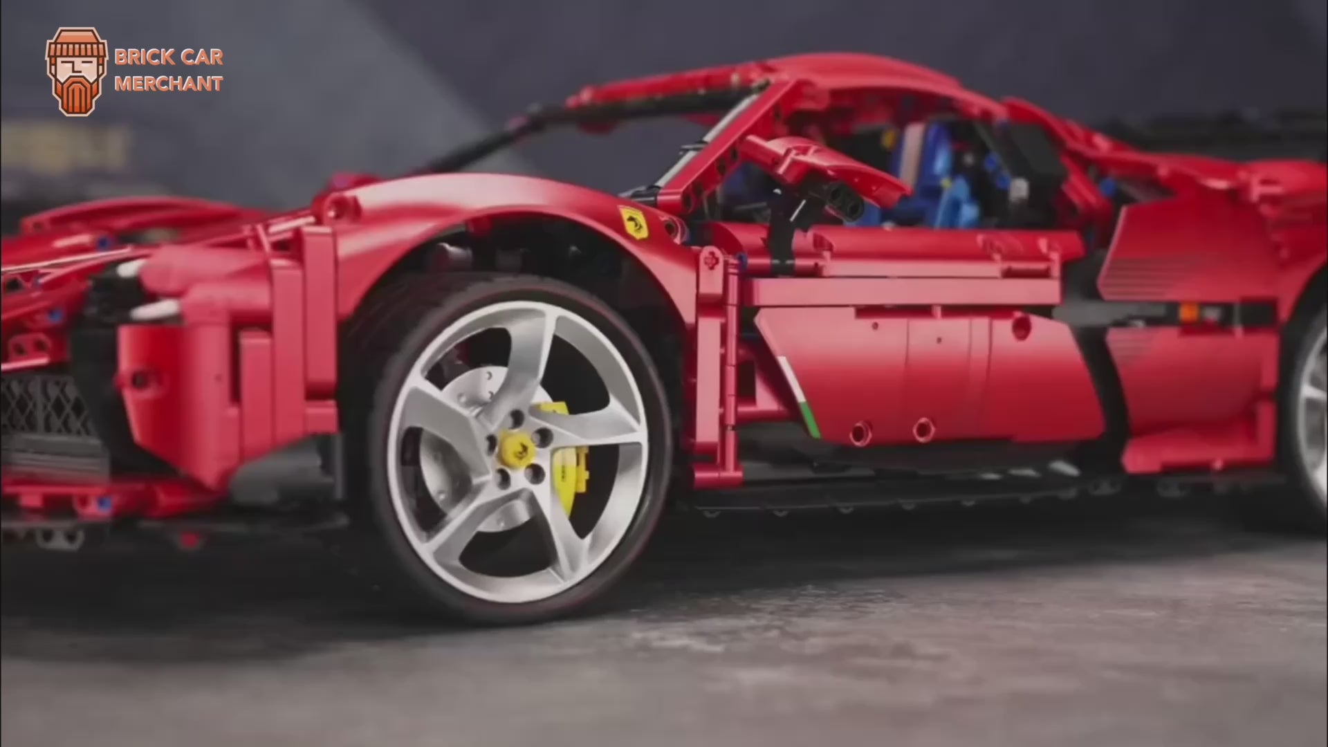 LEGO MOC Car Ferrari SF90 Build Video LEGO MOC Car Ferrari SF90 Build Video