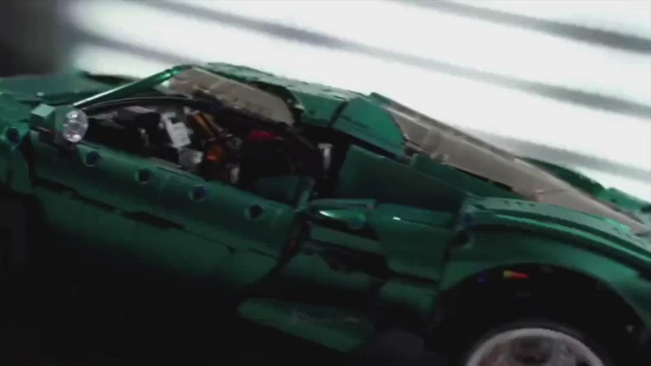 LEGO MOC Car Alfa Romeo Build Video LEGO MOC Car Alfa Romeo Build Video