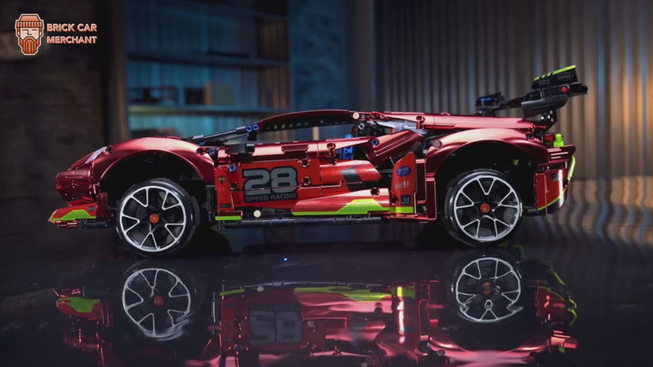 LEGO MOC Car Lamborghini Plated Drifter Build Video LEGO MOC Car Lamborghini Plated Drifter Build Video