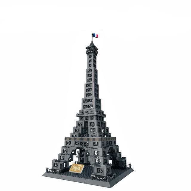 Brick MOC Eiffel Tower Paris | 978pcs - Brick Car Merchant