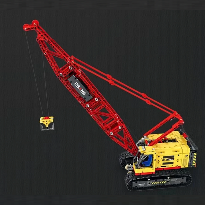LEGO MOC Dragline Excavator Remote Control | 1321pcs - Brick Car Merchant