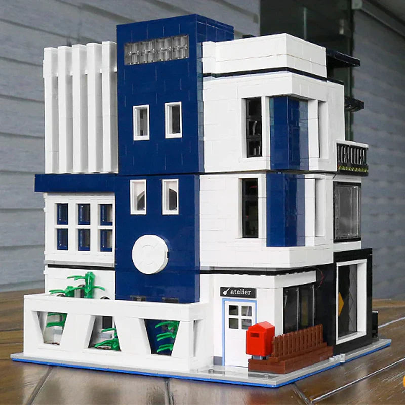 Brick MOC Panoramic Art Gallery | 3535pcs - Brick Car Merchant