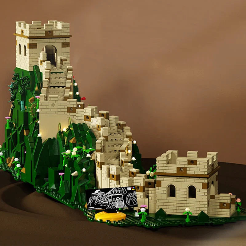 Brick MOC Collector's Edition Great Wall of China | 2265pcs - Brick Car Merchant