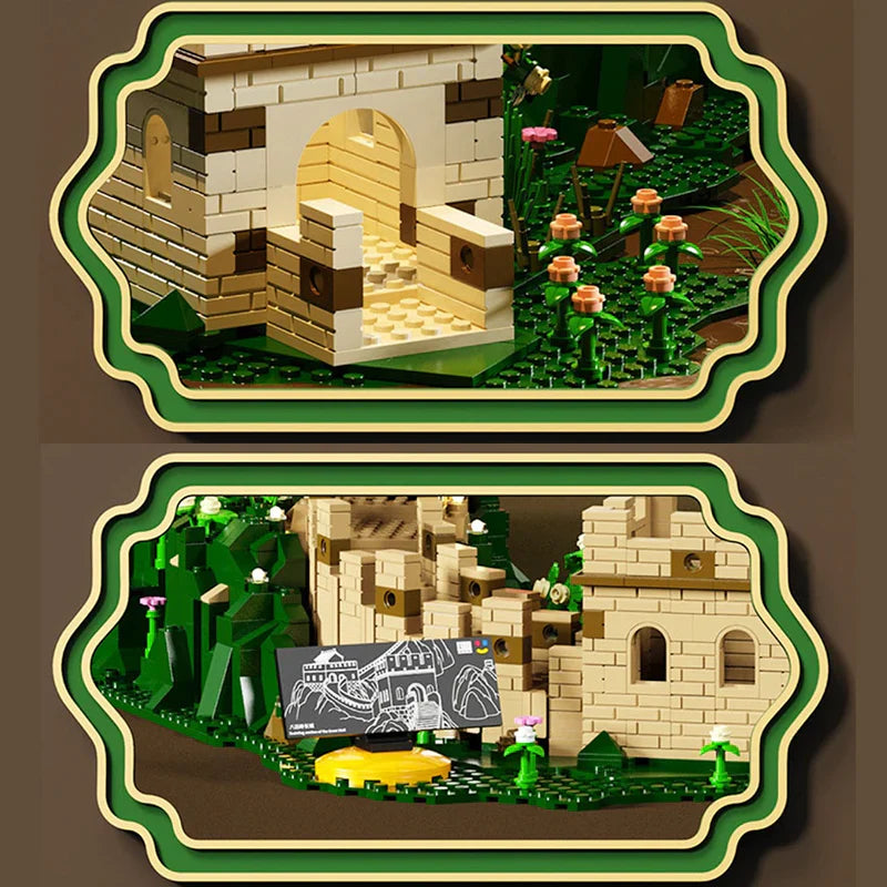 Brick MOC Collector's Edition Great Wall of China | 2265pcs - Brick Car Merchant
