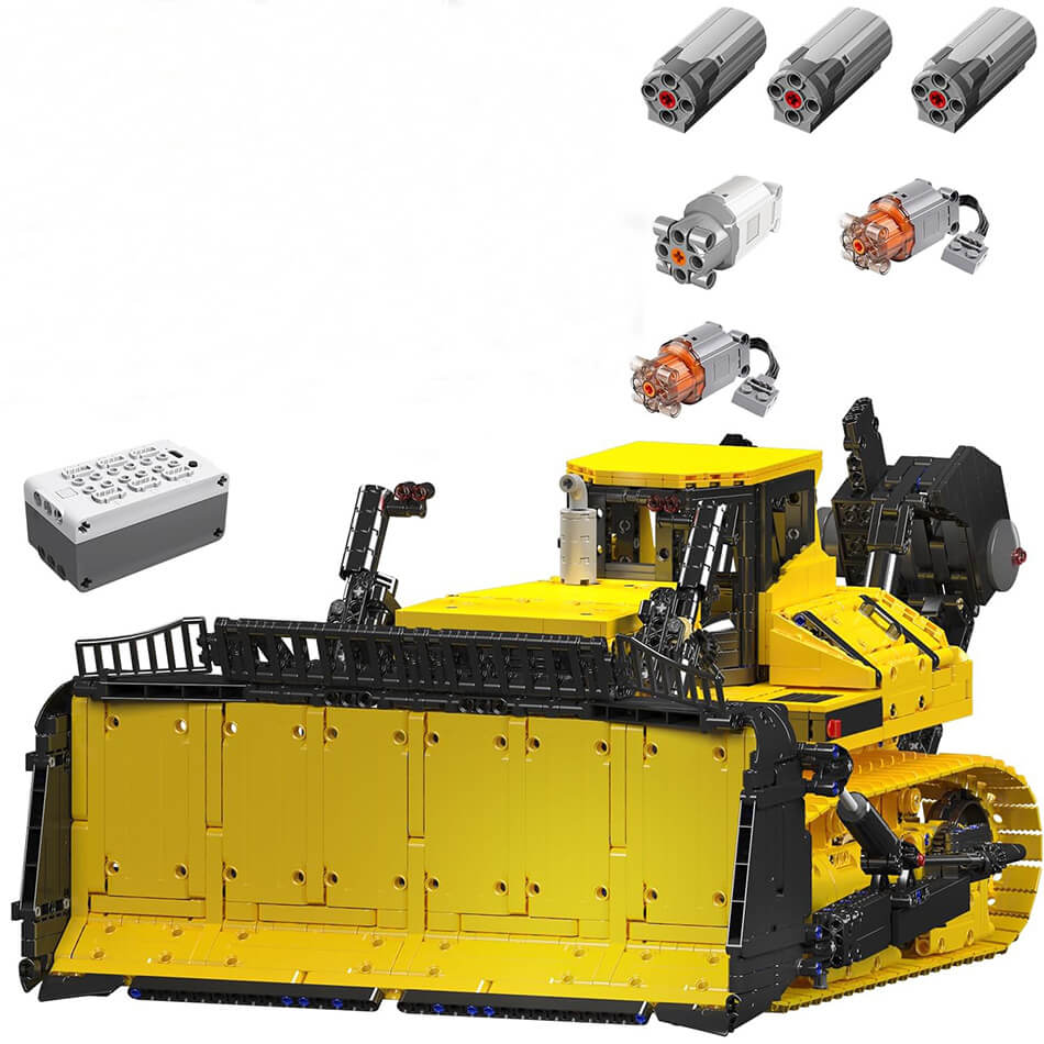 LEGO MOC RC Heavy-Duty Excavator | 3934pcs - Brick Car Merchant