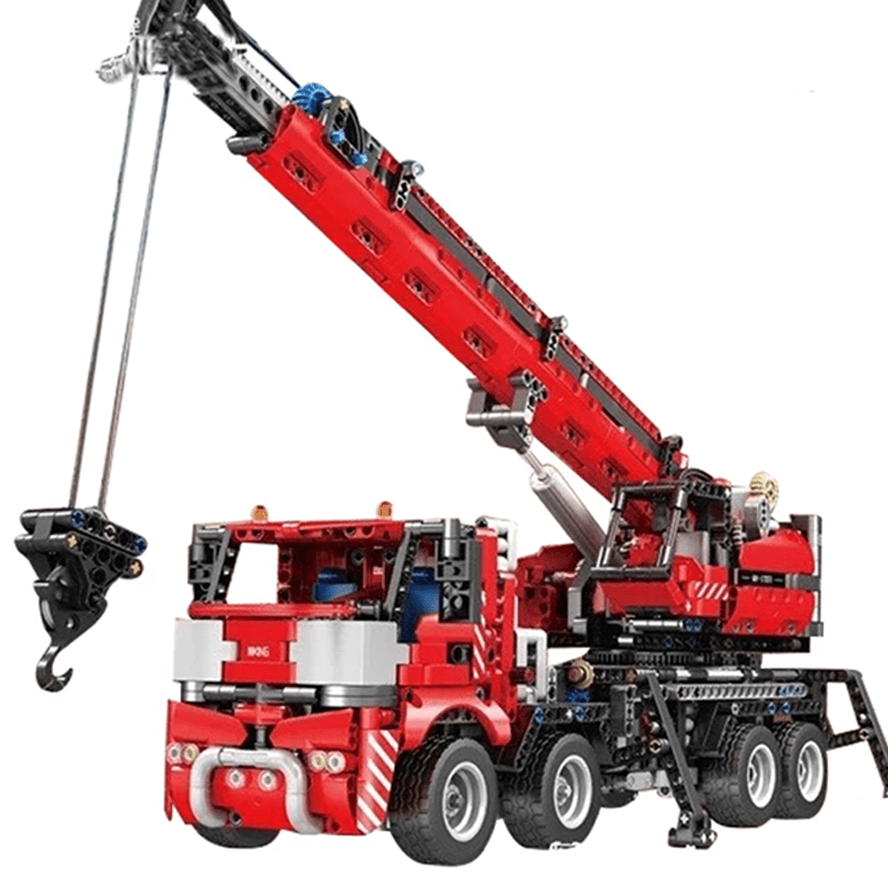 LEGO MOC RC Mobile Crane | 2827pcs - Brick Car Merchant