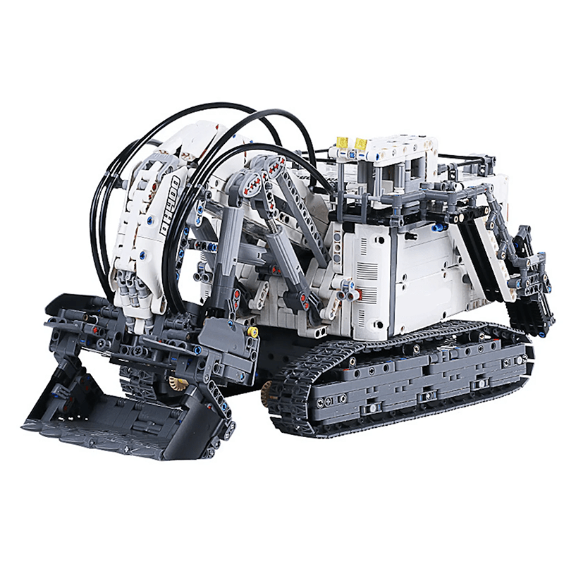 LEGO MOC RC Heavy-Duty Wheel Loader | 4416pcs - Brick Car Merchant