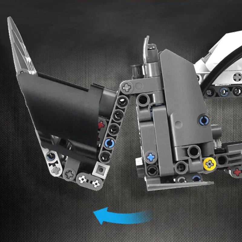 LEGO MOC RC Heavy-Duty Wheel Loader | 4416pcs - Brick Car Merchant