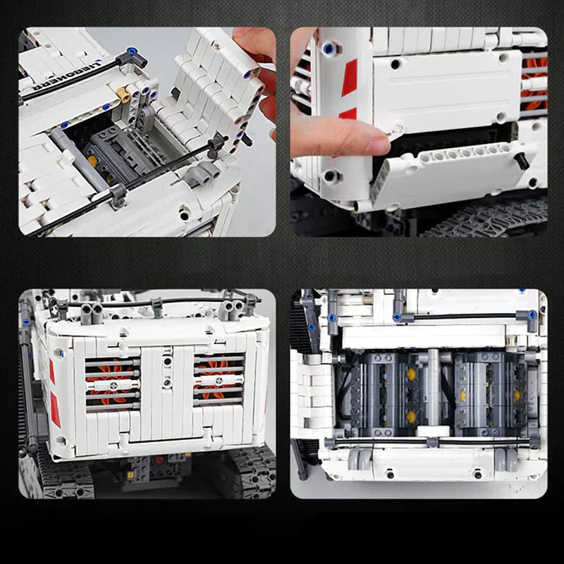 LEGO MOC RC Heavy-Duty Wheel Loader | 4416pcs - Brick Car Merchant