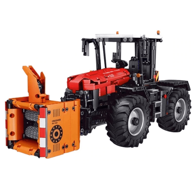 LEGO MOC RC Farming Tractor | 2716pcs - Brick Car Merchant