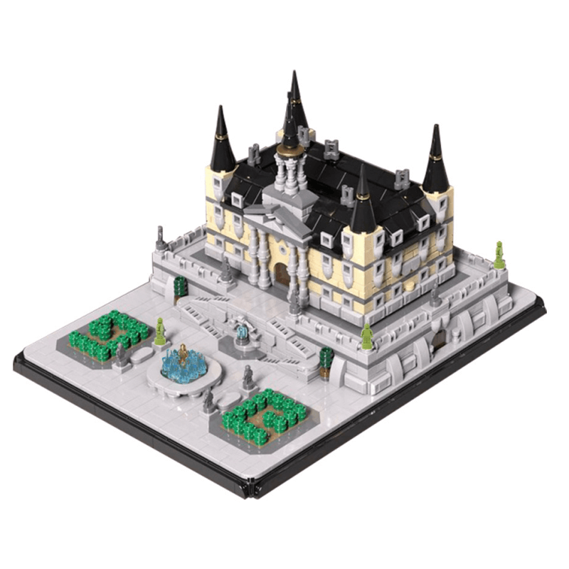 Brick MOC Renaissance Palace | 1705pcs - Brick Car Merchant