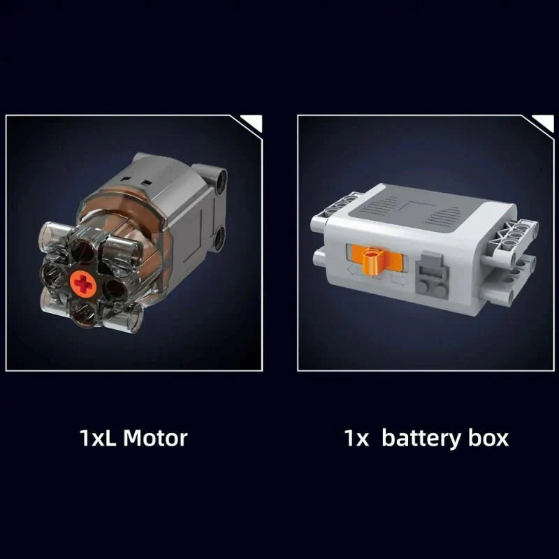 LEGO MOC Scania Truck engine & Transmission | 3236pcs - Brick Car Merchant