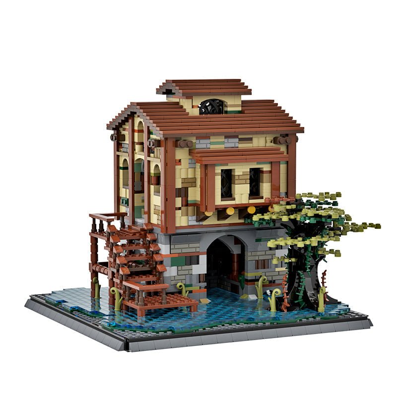 Brick MOC Swamp Hideout | 2582pcs - Brick Car Merchant