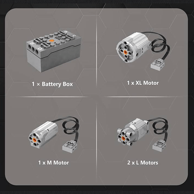 LEGO MOC Telescopic Arm Forklift | 2260pcs - Brick Car Merchant