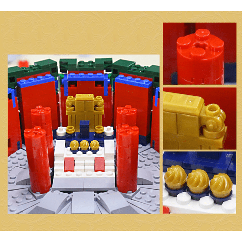Brick MOC Temple Of Heaven | 5532pcs - Brick Car Merchant