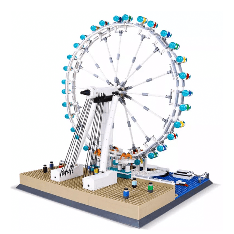 Brick MOC The London Eye | 1527pcs - Brick Car Merchant