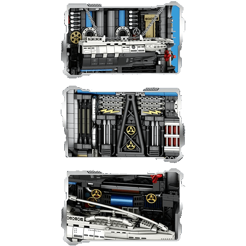 Brick MOC The Submarine Factory | 3465pcs - Brick Car Merchant