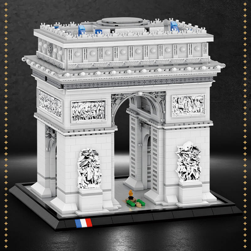 Brick MOC Arc de Triomphe | 3717pcs - Brick Car Merchant