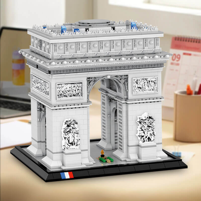 Brick MOC Arc de Triomphe | 3717pcs - Brick Car Merchant