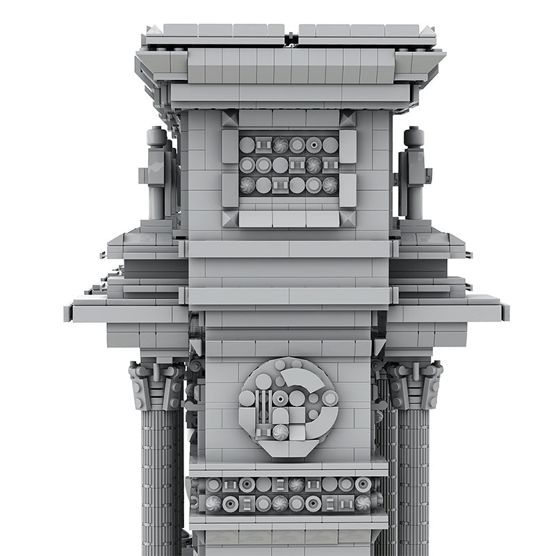 Brick MOC The Ultimate Arc de Triomphe du Carrousel | 7627pcs - Brick Car Merchant