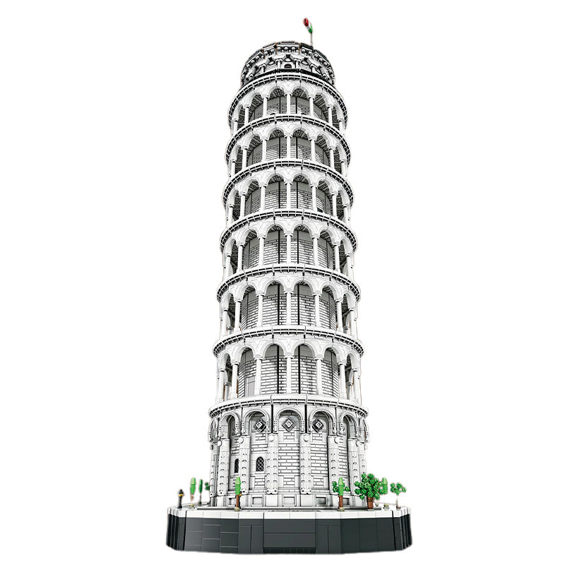 Brick MOC Monumental Tower of Pisa - Ultimate Edition | 7651pcs - Brick Car Merchant