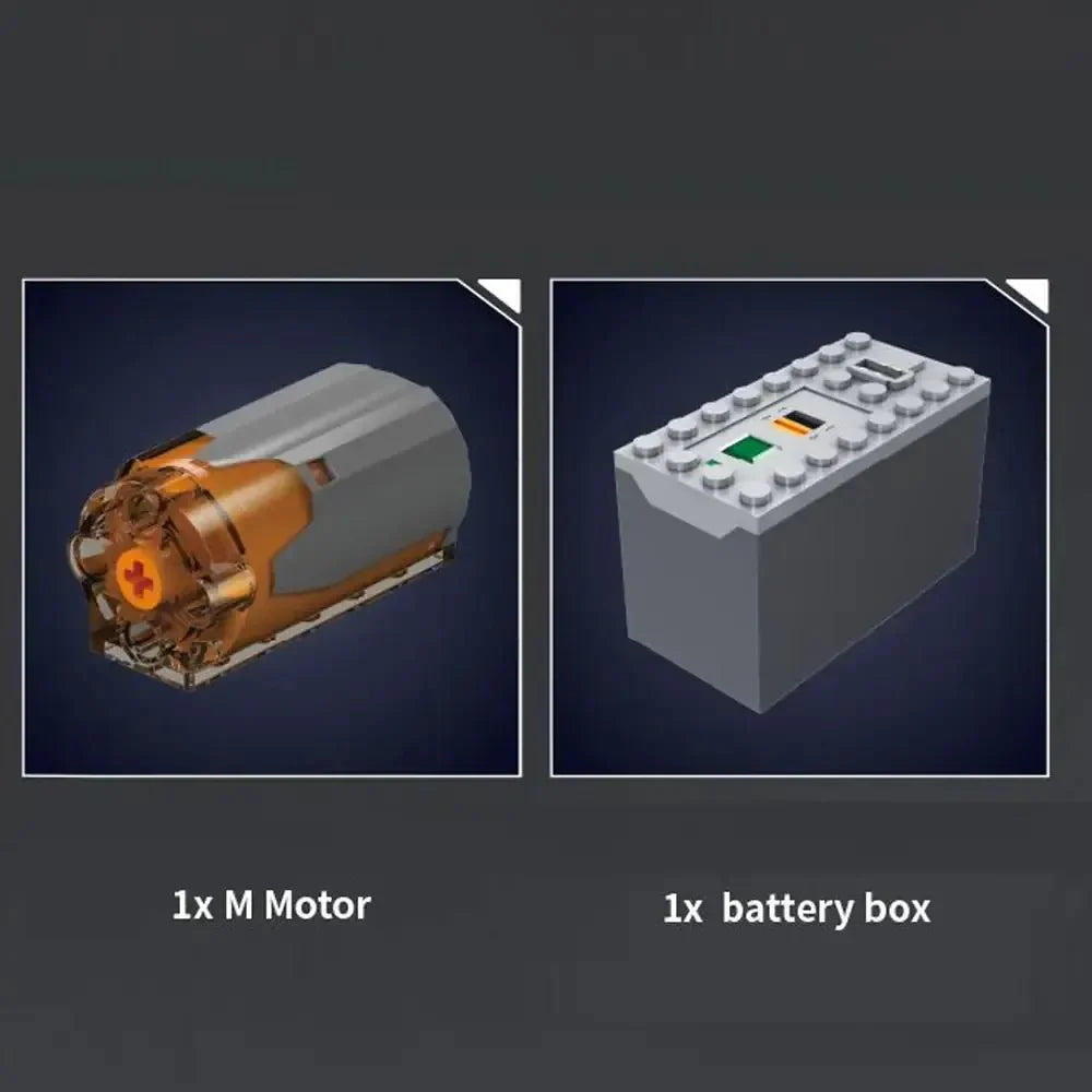 LEGO MOC V8 Supercar Engine Kit | 739pcs - Brick Car Merchant