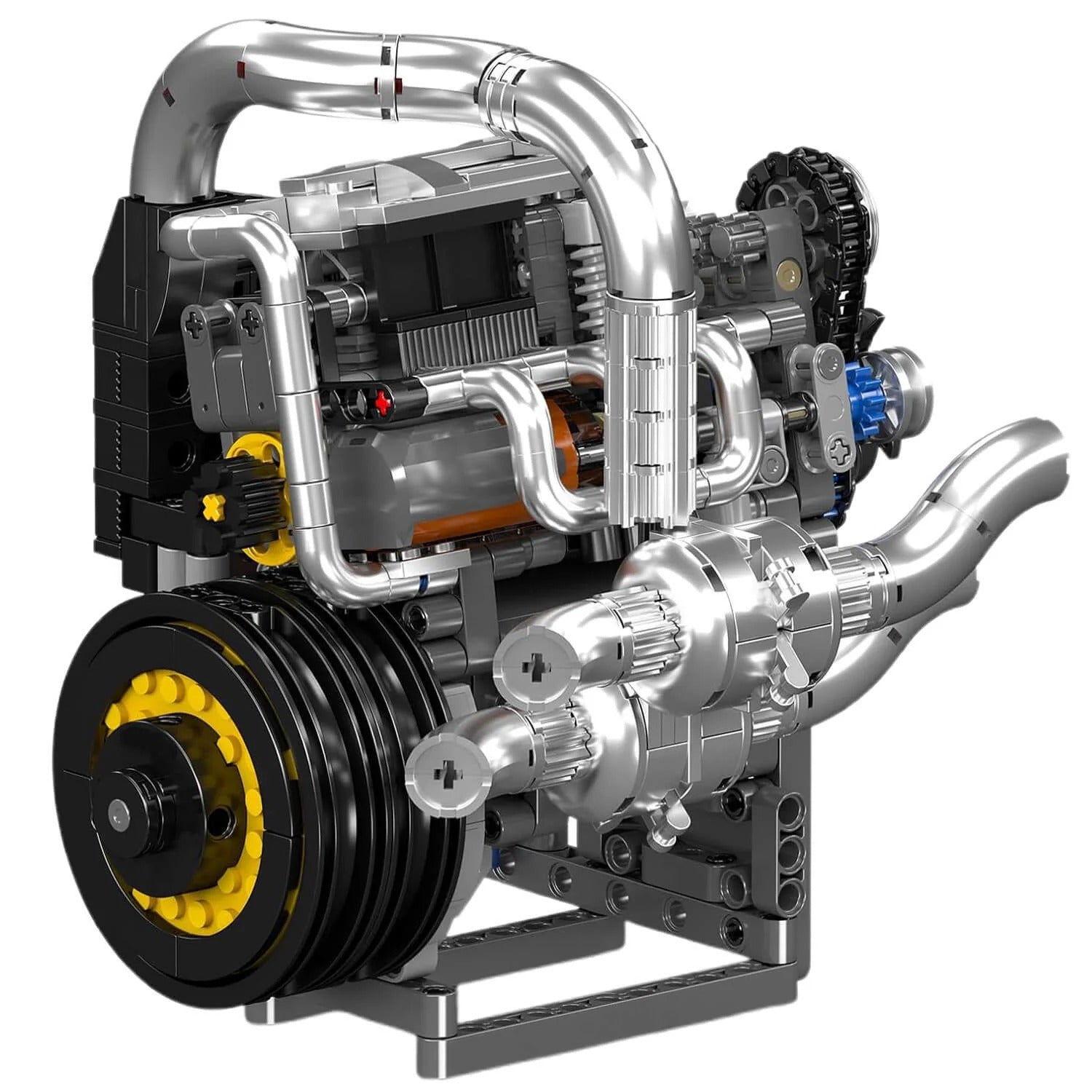 LEGO MOC V8 Supercar Engine Kit | 739pcs - Brick Car Merchant