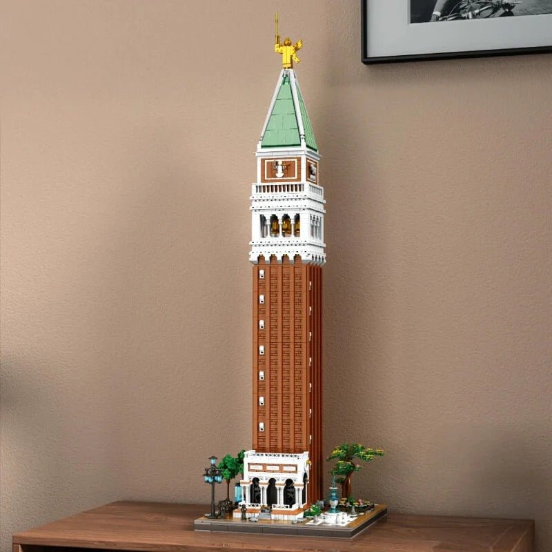 Brick MOC Venetian Bell Tower | 3902pcs - Brick Car Merchant