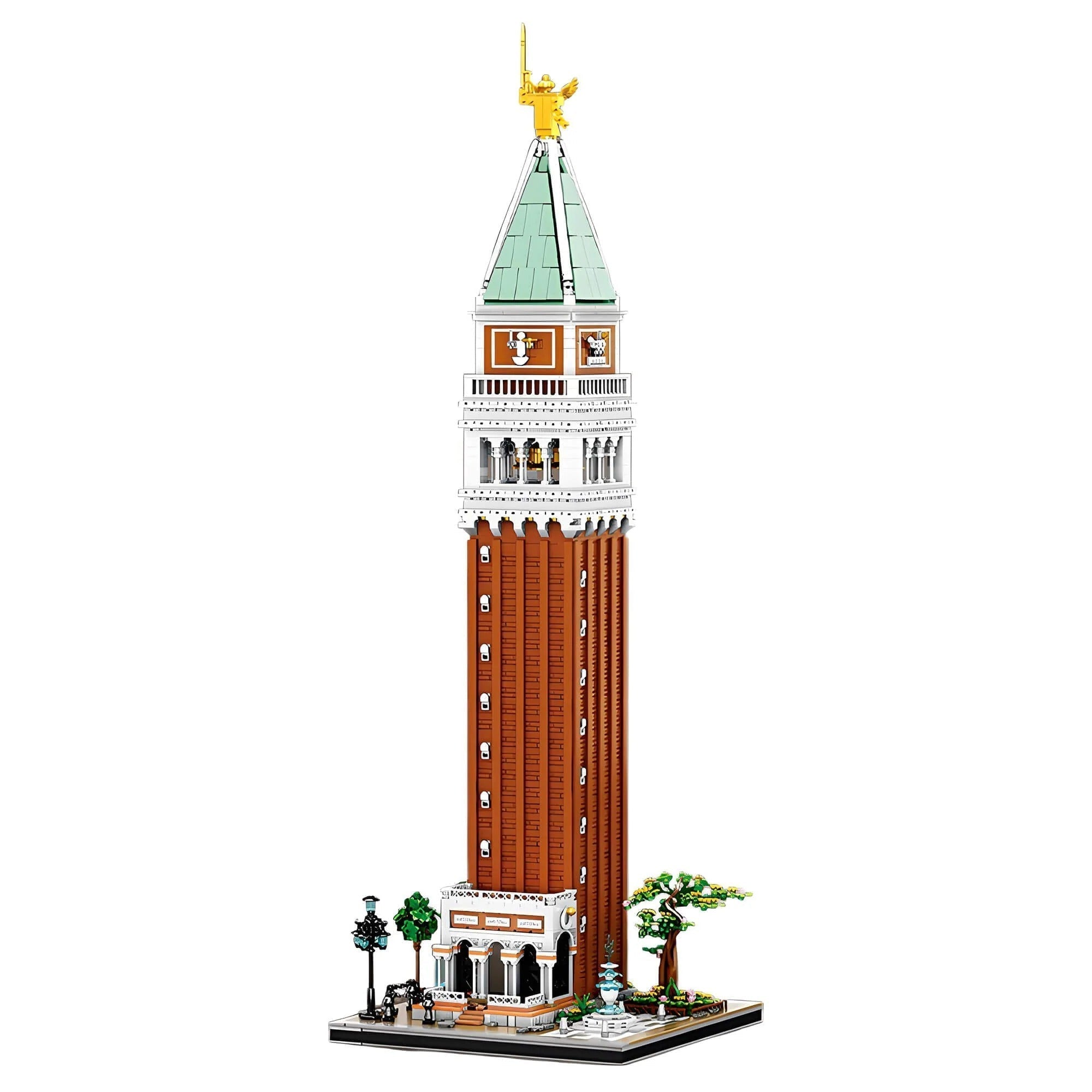 Brick MOC Venetian Bell Tower | 3902pcs - Brick Car Merchant