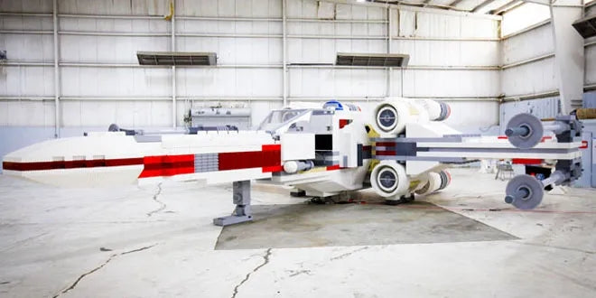 The Biggest Lego MOC Ever: X-Wing, 5.3 million pieces and 23 tonnes - Brick Car Merchant